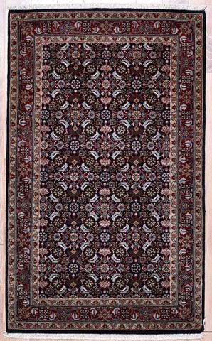 Herati Navy/Red, 3′1″ × 5′0″