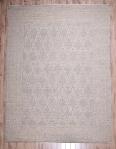 Khotan Grey/Beige, 9′0″ × 11′10″