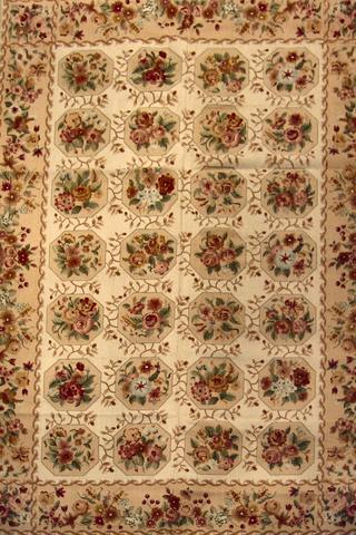 Floral Yellow, 6′0″ × 9′0″