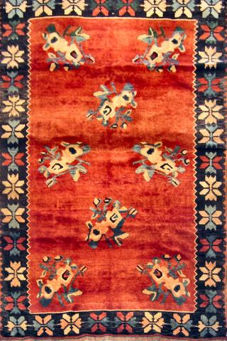 Bessarabian Rust, 5′0″ × 7′6″