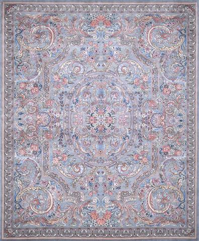 Aubusson Taranium Green, 8′2″ × 10′1″