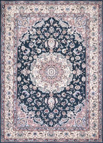 Tabriz D.Green Wool & Silk, 4′5″ × 6′5″