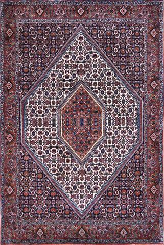 Persian Bijar Rust, 3′9″ × 5′7″